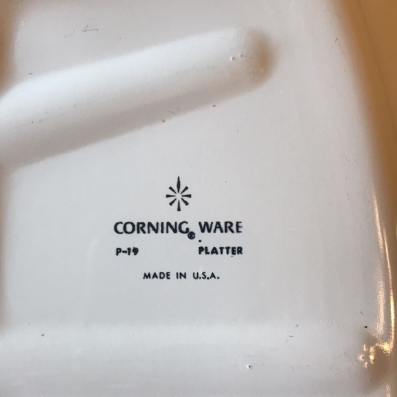 VTG Corning Ware P-19 Blue Cornflower Platter - Picture 4 of 7